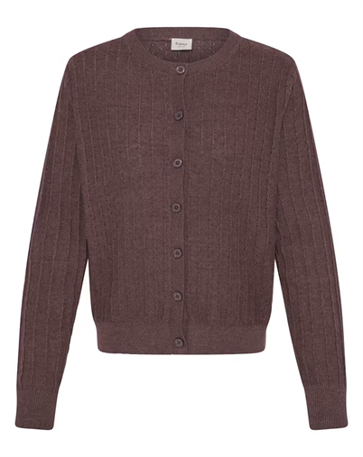 Fransa - FRVanessa Cardigan - Rum Raisin Melange